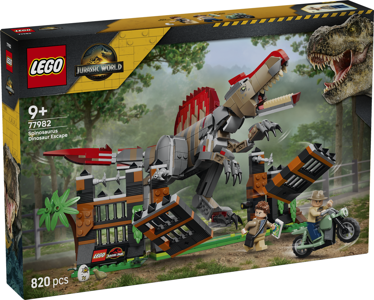 Spinosaurus Dinosaur Escape