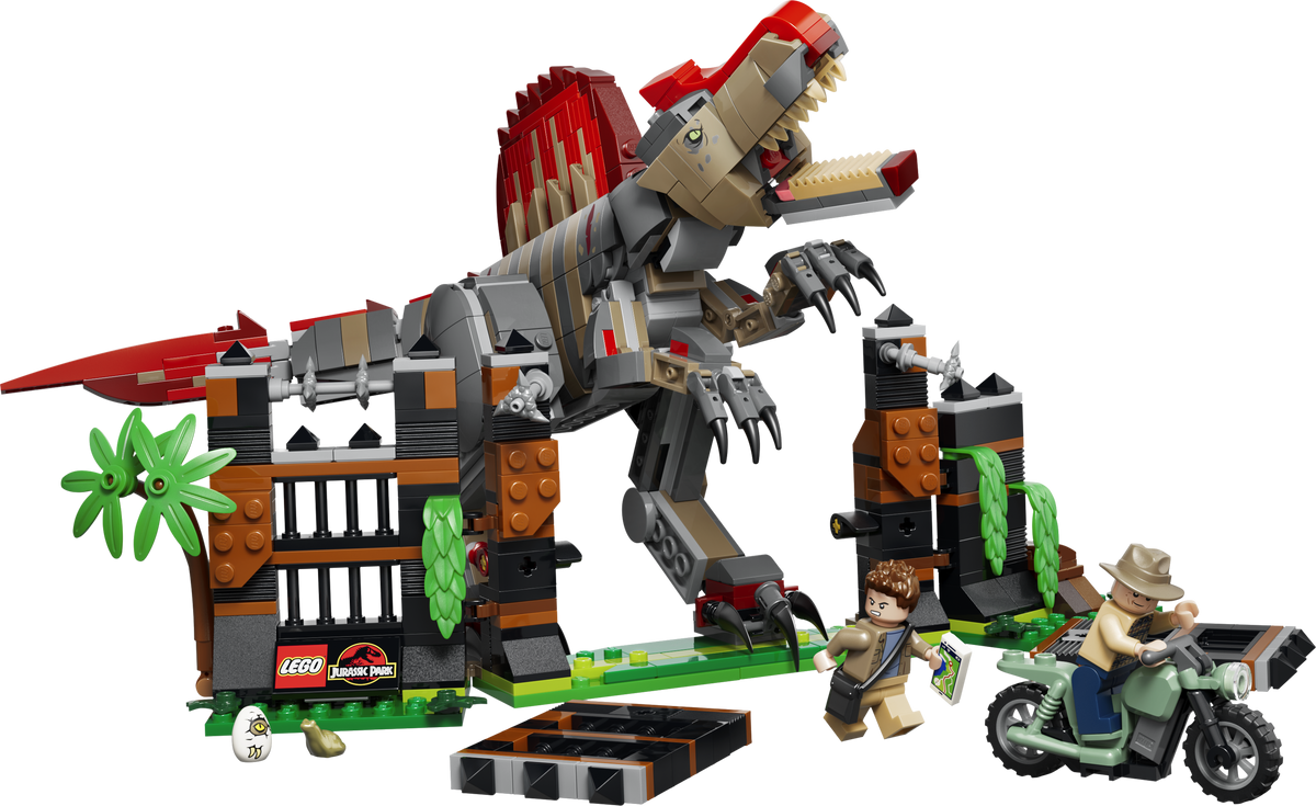 Spinosaurus Dinosaur Escape