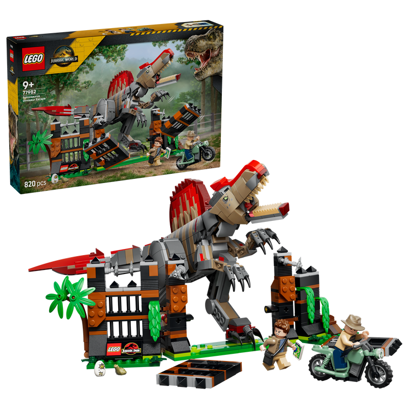 Spinosaurus Dinosaur Escape