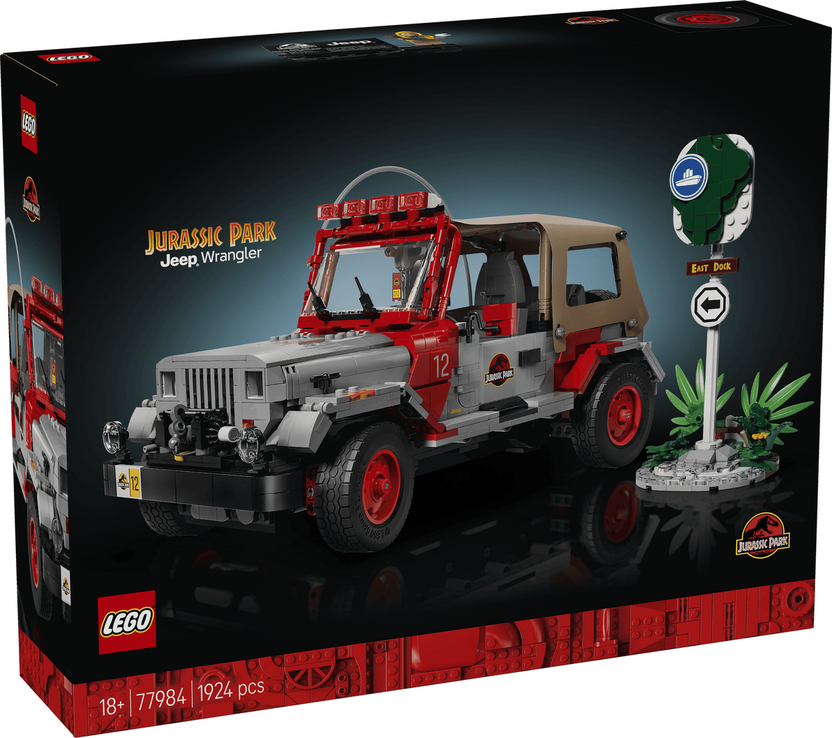 LEGO® Jurassic World: Jurassic Park Jeep® Wrangler Set 77984