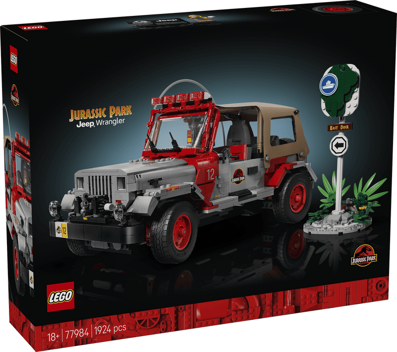 LEGO® Jurassic World: Jurassic Park Jeep® Wrangler Set 77984