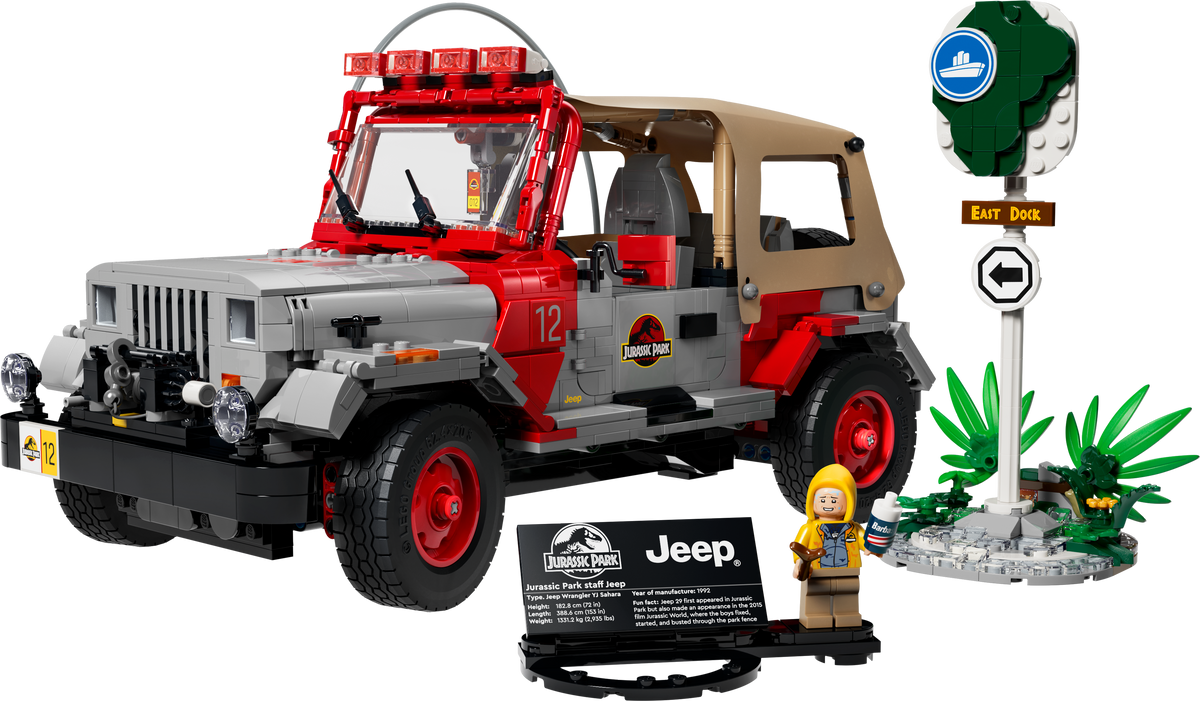 LEGO® Jurassic World: Jurassic Park Jeep® Wrangler Set 77984