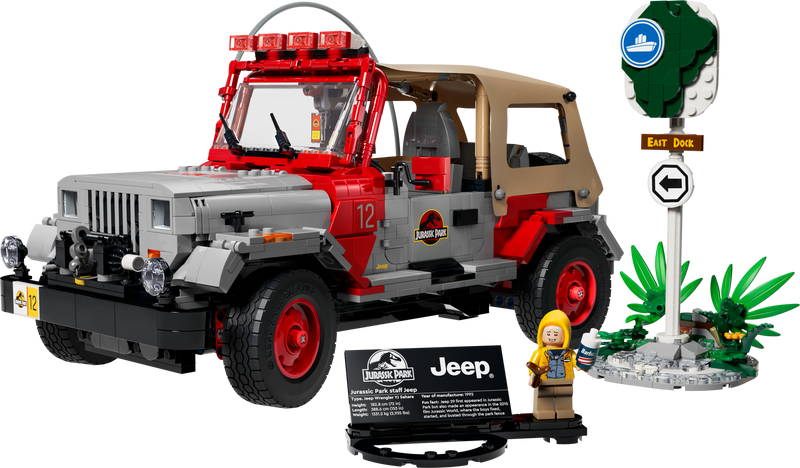 LEGO® Jurassic World: Jurassic Park Jeep® Wrangler Set 77984