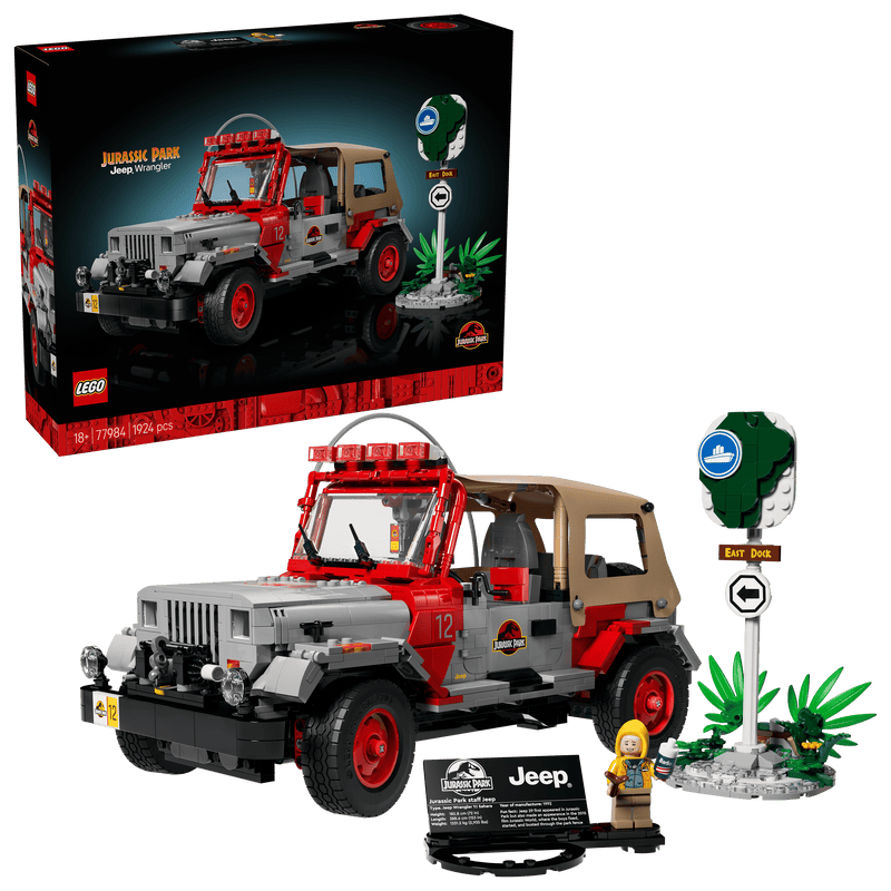 LEGO® Jurassic World: Jurassic Park Jeep® Wrangler Set 77984