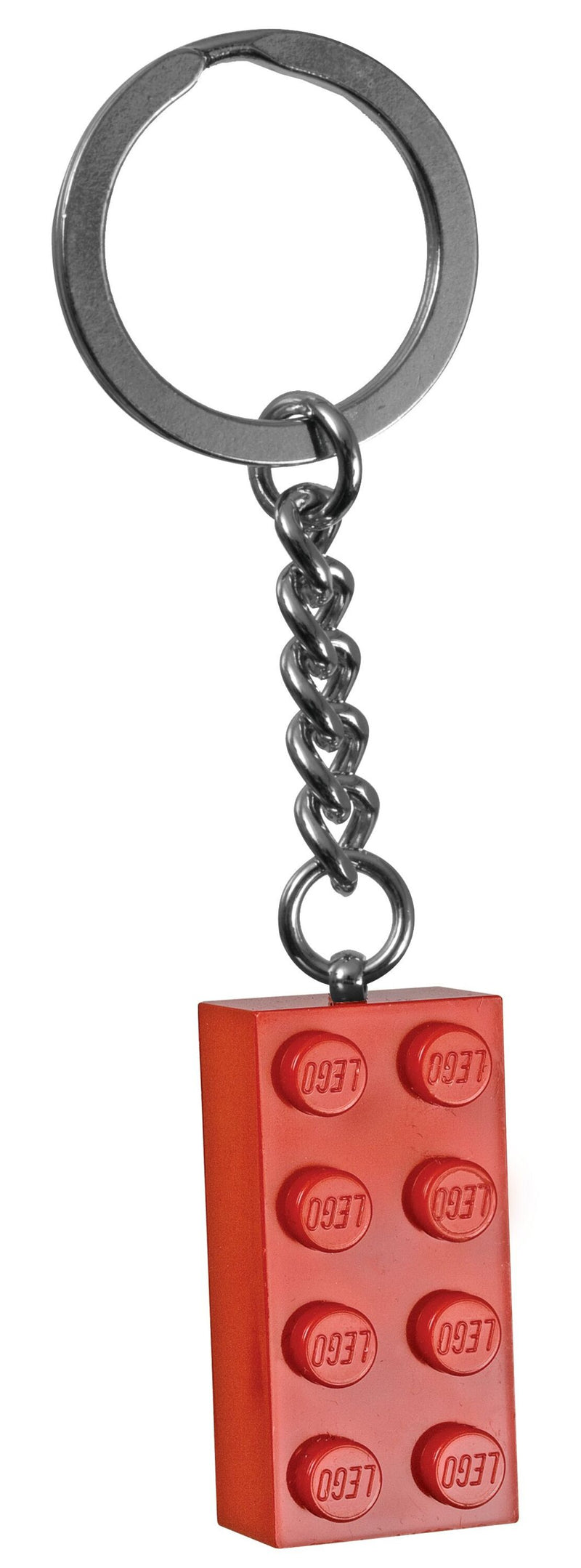 Keychain 2x4 Stud Red