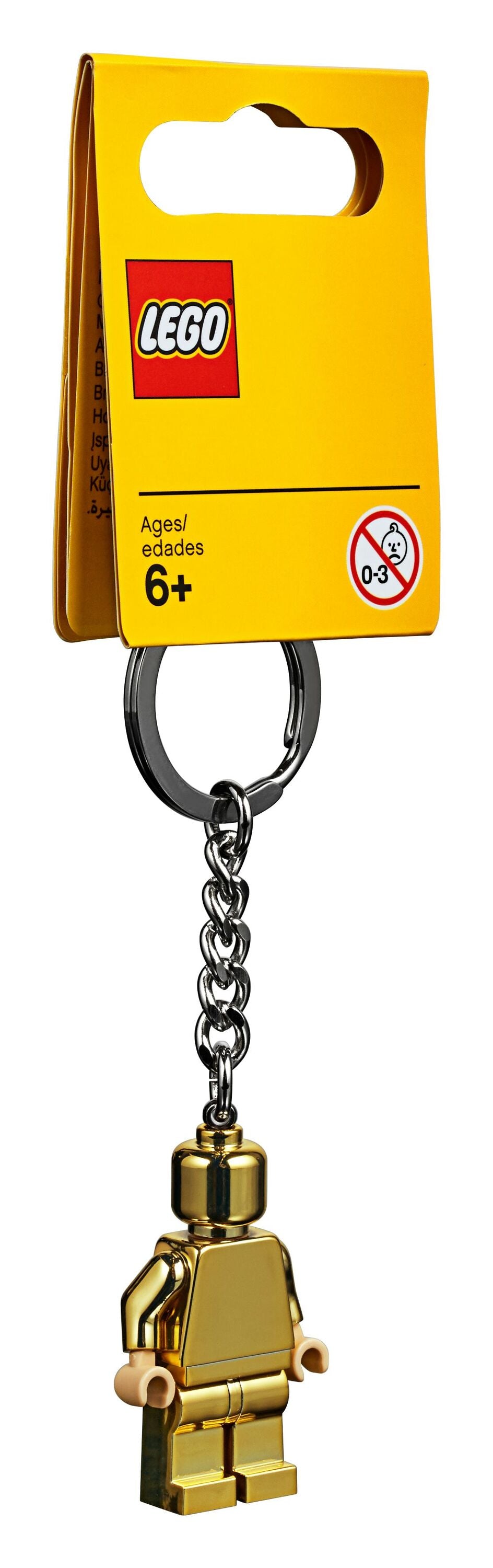 Keychain Minifigure Gold