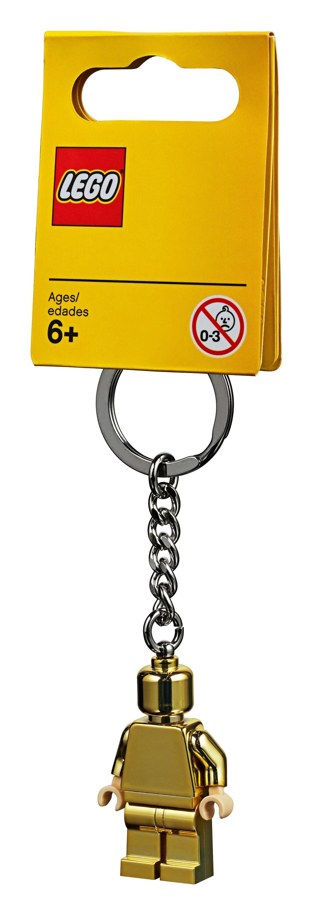 Keychain Minifigure Gold
