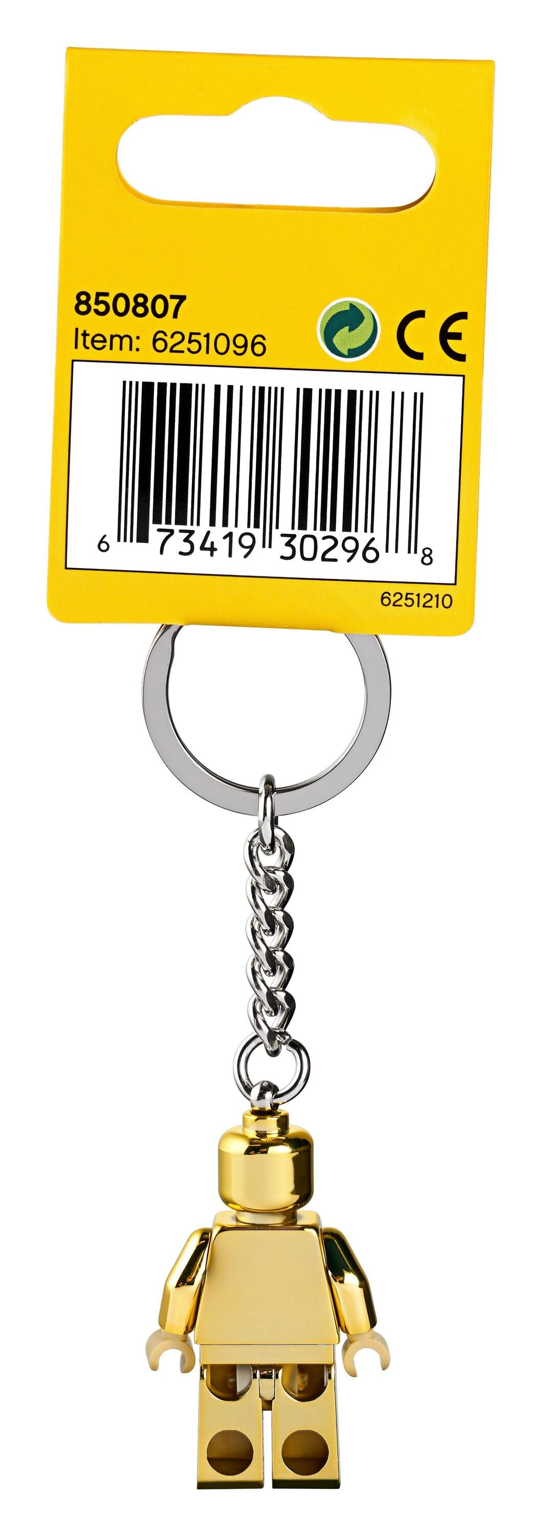 Keychain Minifigure Gold