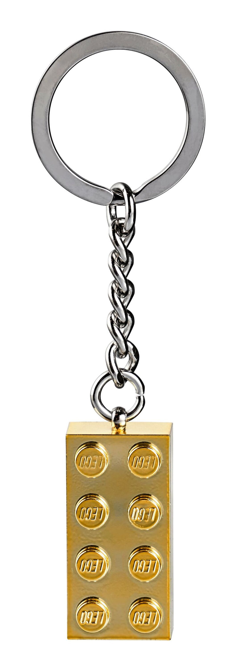 Keychain 2x4 Stud Gold