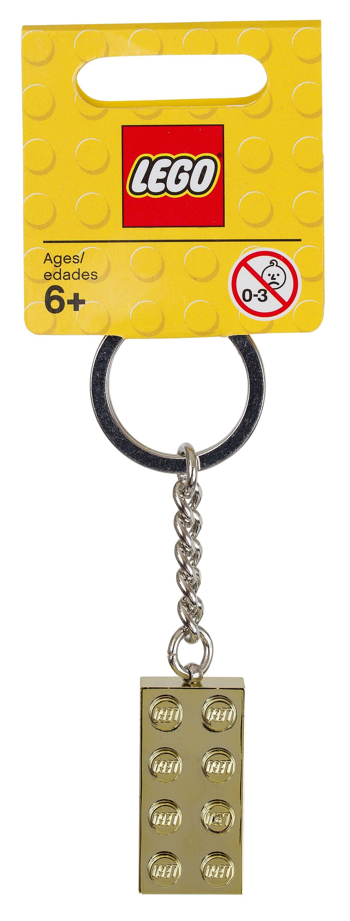Keychain 2x4 Stud Gold