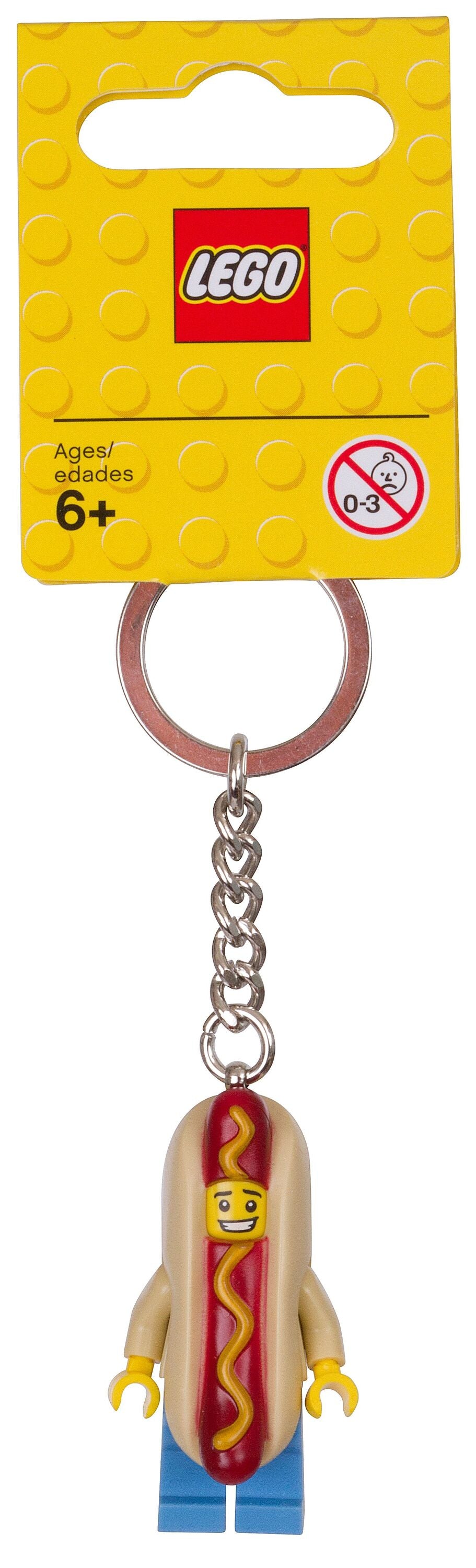 Keychain Hot Dog Guy