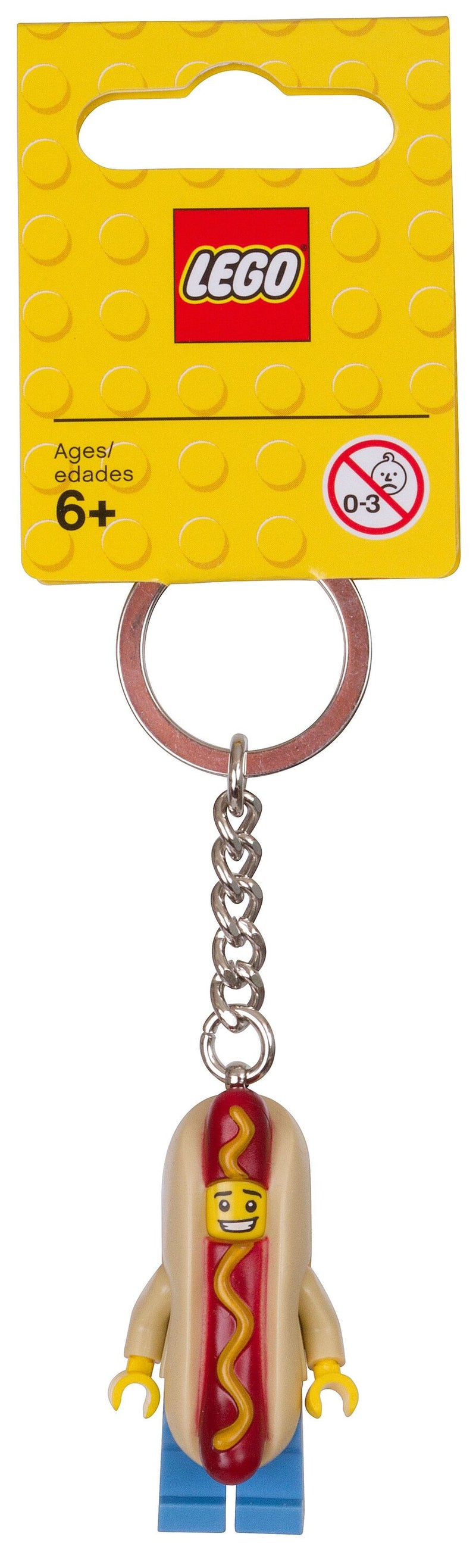Keychain Hot Dog Guy