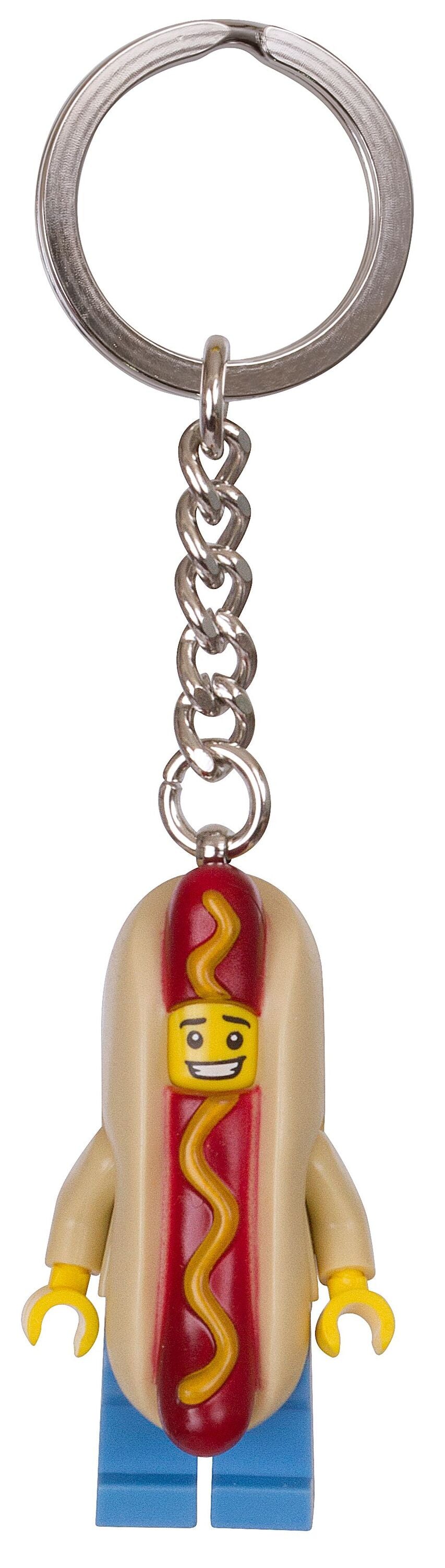 Keychain Hot Dog Guy