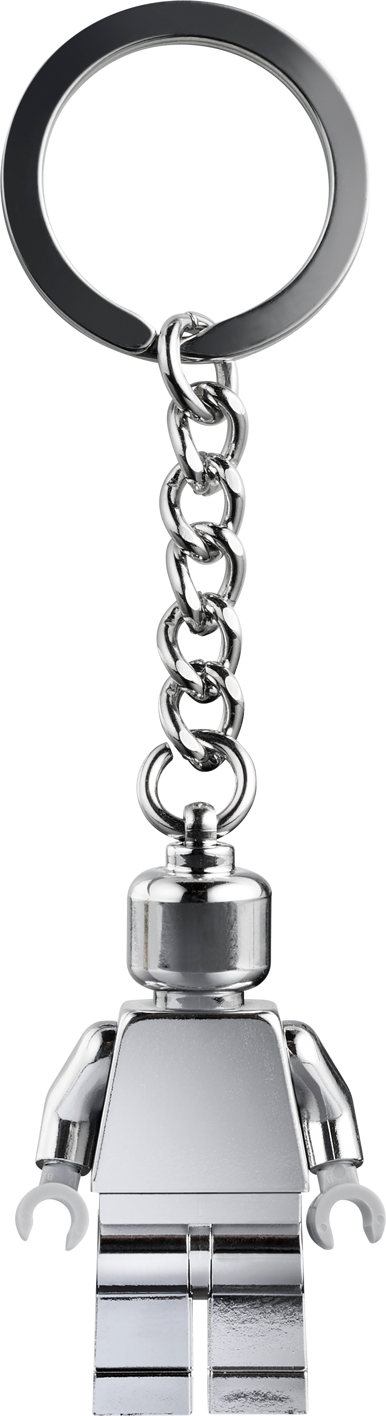 Silver Minifigure Key Chain