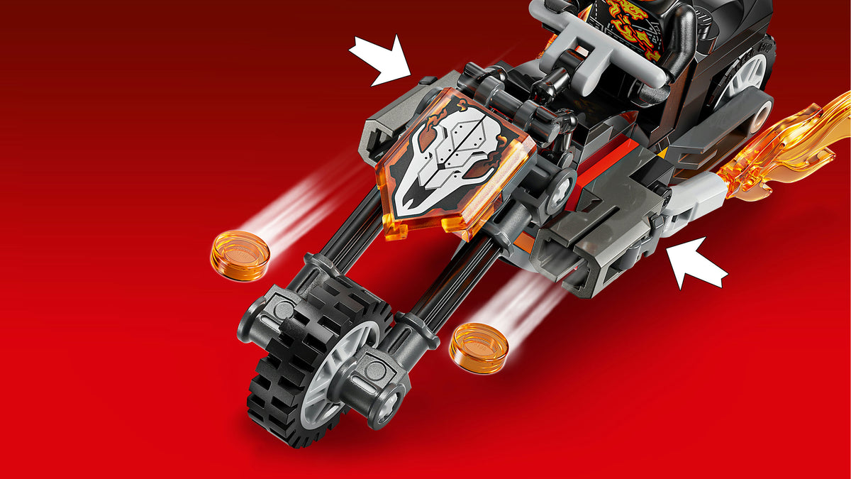 Spider-Man vs. Ghost Rider Motorcycle