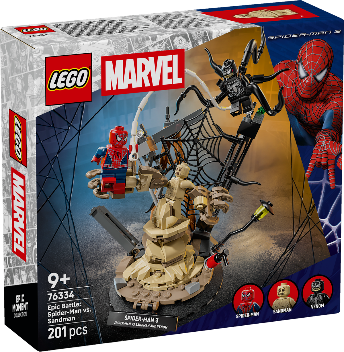 Epic Battle: Spider-Man vs. Sandman
