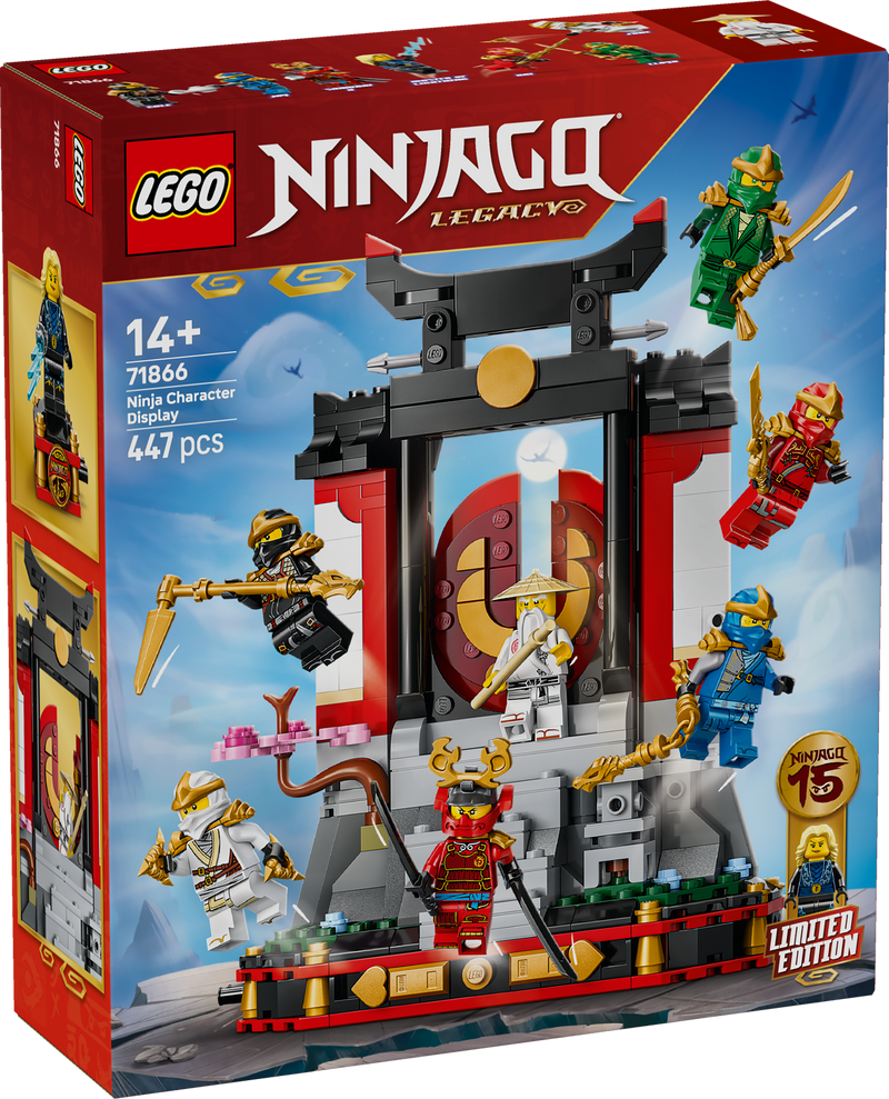 Ninja Character Display 15th Anniversary