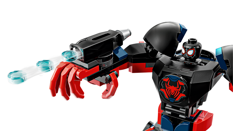 Miles Morales Mech vs. Spider-Man 2099