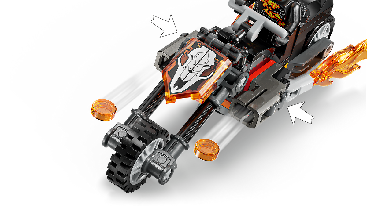 Spider-Man vs. Ghost Rider Motorcycle