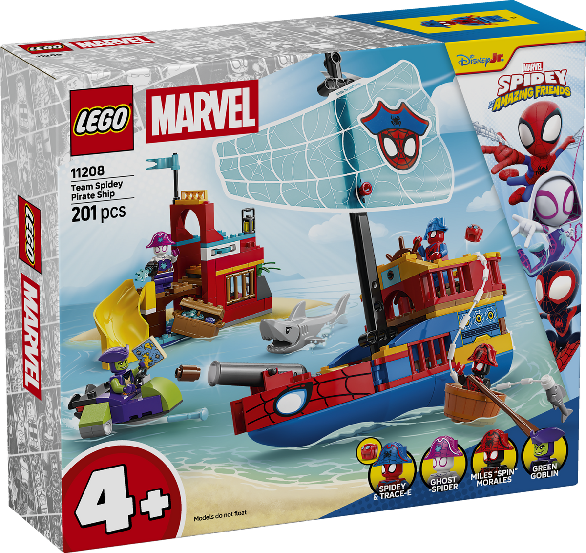 Team Spidey Pirate Ship