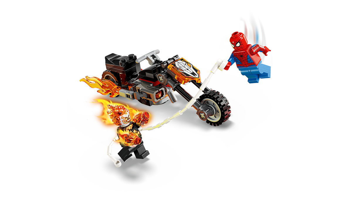 Spider-Man vs. Ghost Rider Motorcycle