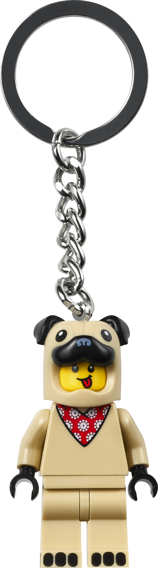 French Bulldog Guy Key Chain