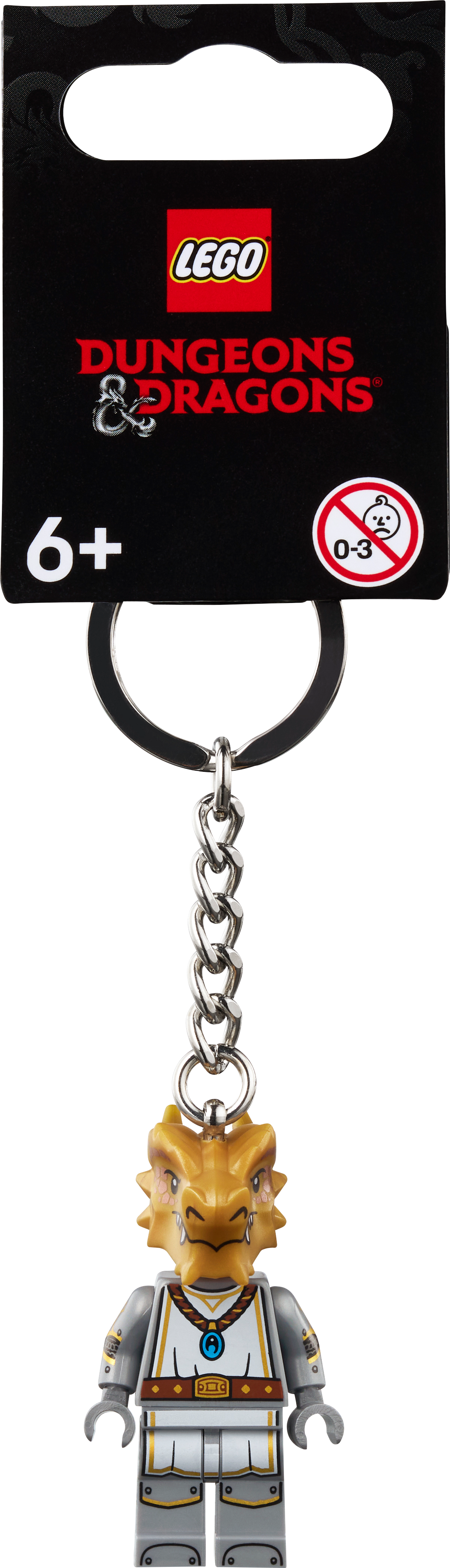 Dragonborn Paladin Key Chain