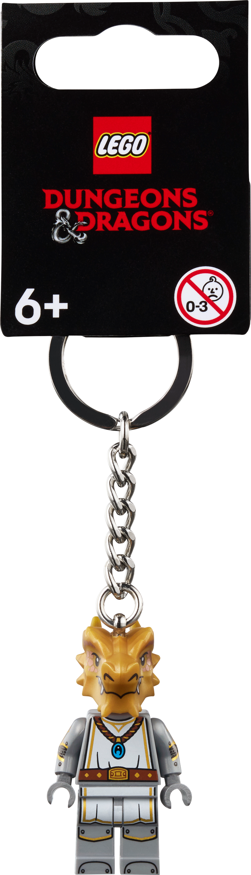 Dragonborn Paladin Key Chain