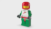 Up-Scaled Racing Driver Minifigure