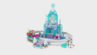 Elsa's Ice Castle & Snow Ride Adventure