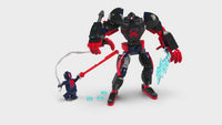 Miles Morales Mech vs. Spider-Man 2099