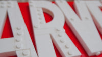 MARVEL Logo & Minifigures
