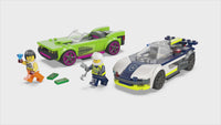 Police Car and Muscle Car Chase