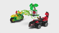 Spin and Electro Dinosaur Vehicle Chase