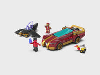 Iron Man Car & Black Panther vs. Red Hulk