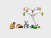 Easter Bunny and Chick Egg Hunt
