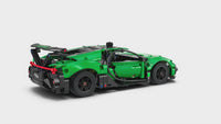 Green Bugatti Chiron Pur Sport Hypercar